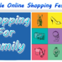 shopping for family